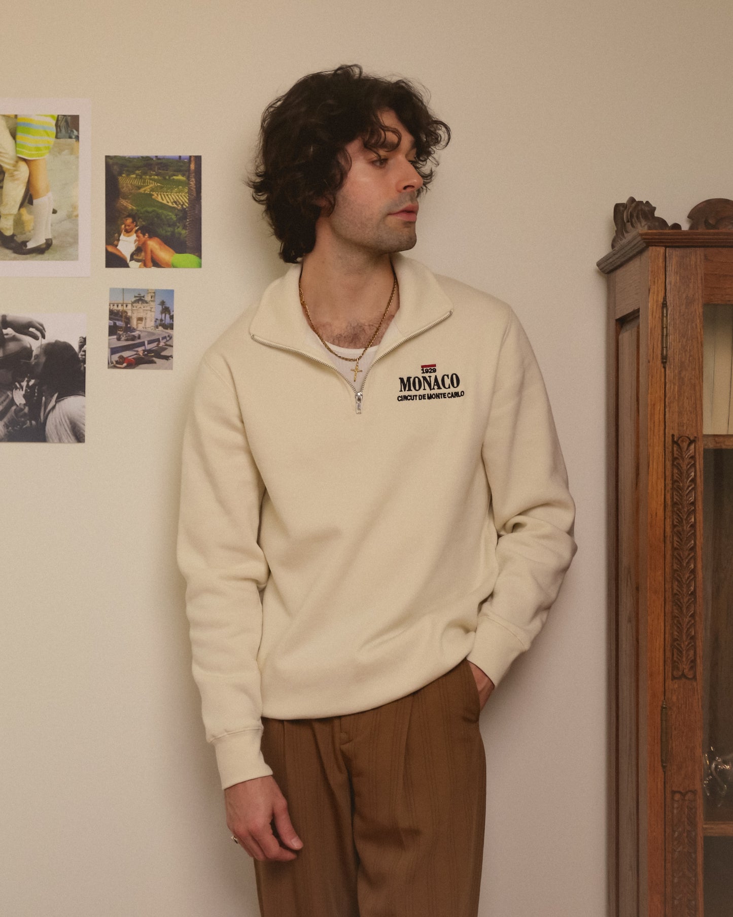 Circut De Monte Carlo Quater Zip Sweater